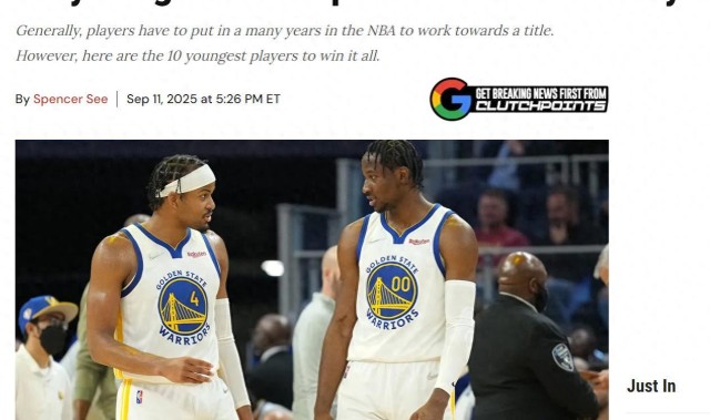 电竞官网-勇士批量生产！美媒晒最年轻冠军得主TOP10：魔术师第5库明加第2